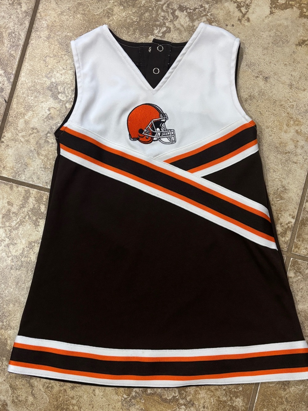 NFL Cleveland Browns Toddler Cheerleader Dress-size 4T